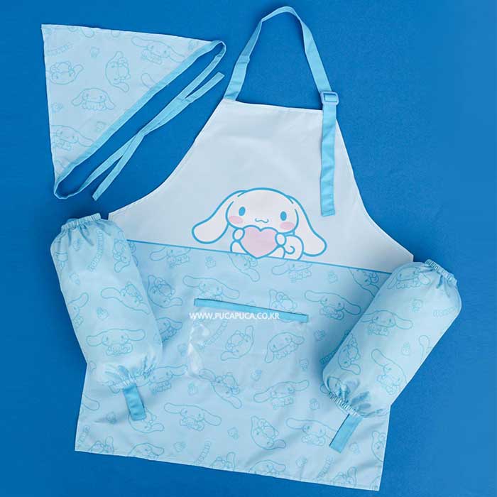 Cinnamoroll Honey Apron 3pcs Set