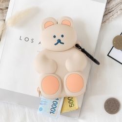DONATDONAT Bear Silicone Pouch