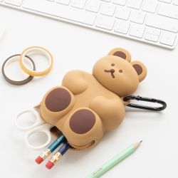 DONATDONAT Bear Silicone Pouch