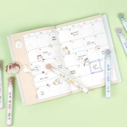 Nyang-nyang Highlighter Pen 6 Colors Set