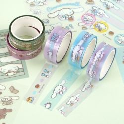 Cinnamoroll Pearl Masking tape and Diary Deco Sticker Set