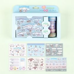 Cinnamoroll Pearl Masking tape and Diary Deco Sticker Set