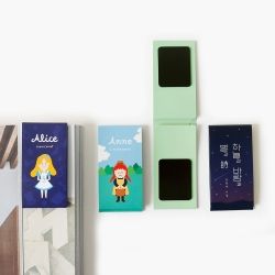 Folding Magnetic Ruler Bookmark 