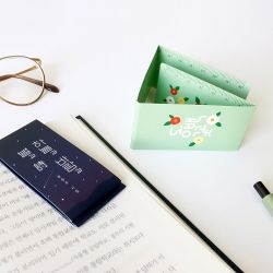 Folding Magnetic Ruler Bookmark 