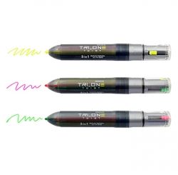 Mungyo 3 in 1 Multicolor Highlighter (6pcs 1set)