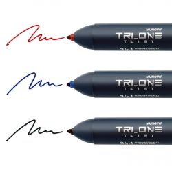 Mungyo 3 in 1 Multicolor Permanent Marker 