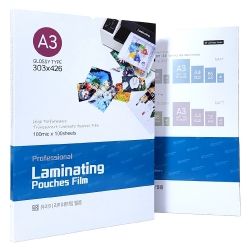 A3 UI Laminating Film 100pcs (100mic)