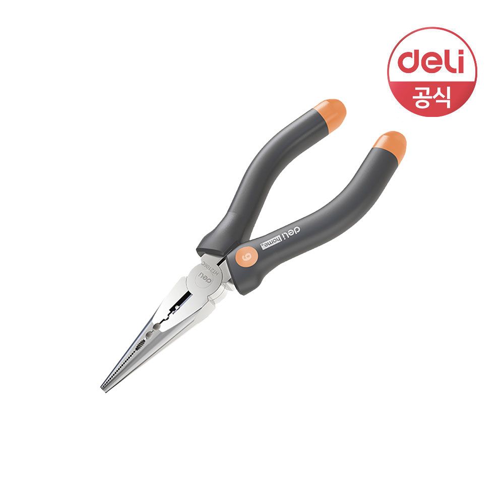 Carbon Alloy Long Nose Pliers 6inch (Orange)
