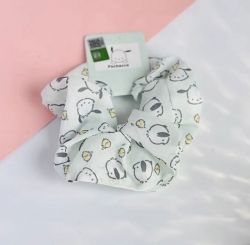Pochacco Pattern Scrunchy