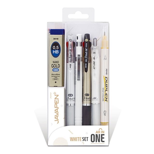JAVAPEN All in One Set, White