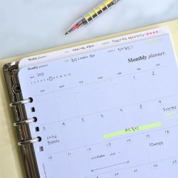 Up&Down Index Planner A5