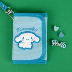 Cinnamoroll Cute Wallet with Neck Strap, Coin and Card Holder