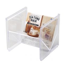 INOMATA Tea Time Rack - Clear