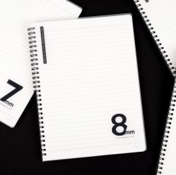 3000 Simple Pick and Choose PP Line Notebook - 8mm