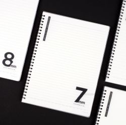 3000 Simple Pick and Choose PP Line Notebook 7mm