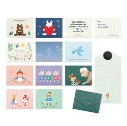 Magnetic Bookmark  Card