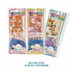 decorating an acrylic notebook, 18PCS