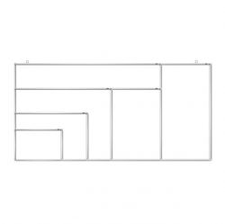 White Board (Steel Section) 300X500mm