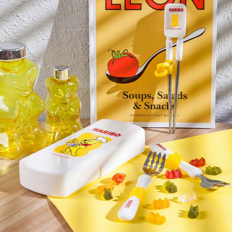 Haribo Cutlery 3p Case Set