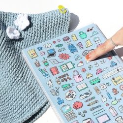 Full of Clear Sticker