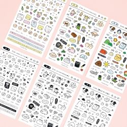 Picture Journal Stickers - Office Life 