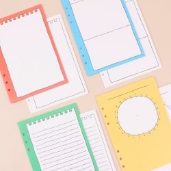 [A5] 6-Ring Planner Refill Papers