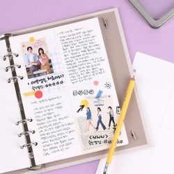 [A5] 6-Ring Jumbo Refill 1/4 Paper