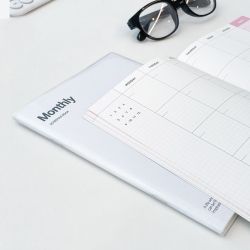 Monthly Planner A5, Undated 