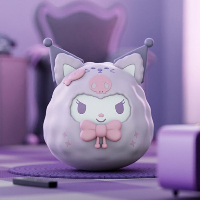 Kuromi Animal Costume roly poly Figure