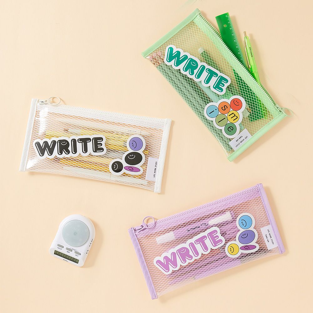 Eco EVA Pen Pouch Double Pocket 