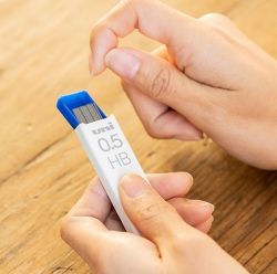 Uni Mechanical Pencil Leads Refill, Set of 10