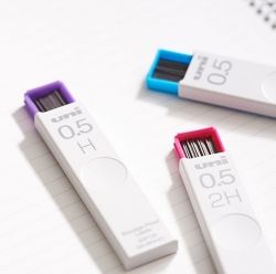 Uni Mechanical Pencil Leads Refill, Set of 10