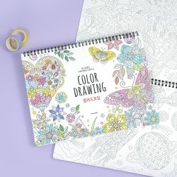 Spring Color Drawing middle class