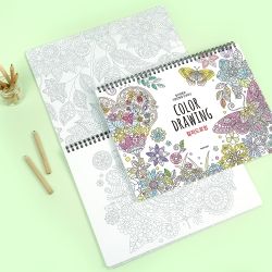 Spring Color Drawing middle class