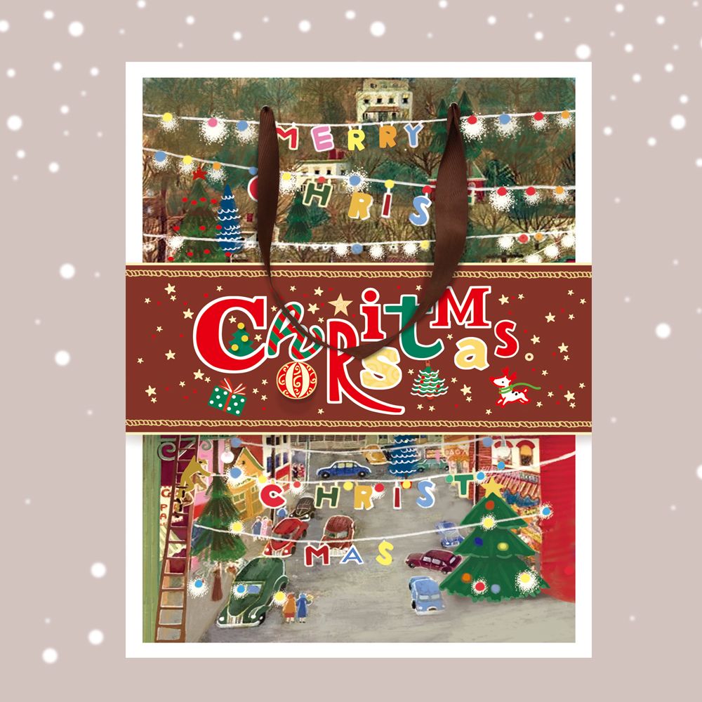 Christmas Christmas Scene, Set of 10 