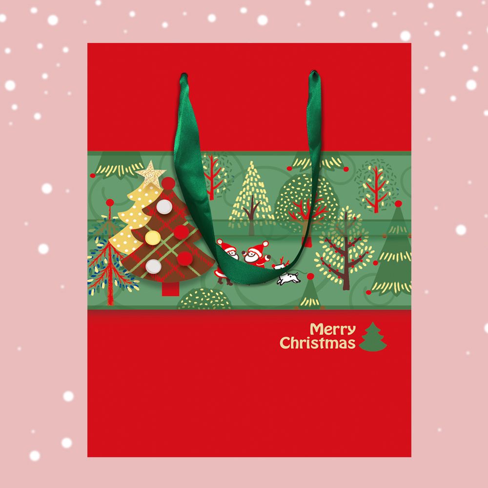 Christmas Tree & Santa, Set of 10 