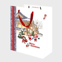 Christmas Korean-Style House, set of 10 