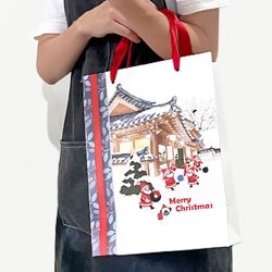 Christmas Korean-Style House, set of 10 