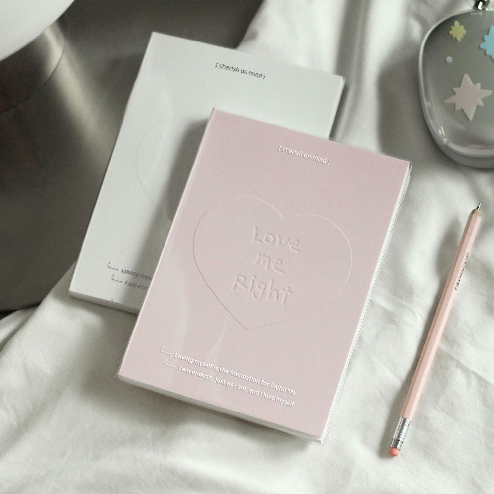 Love Me Right Diary, Monthly, Undated 