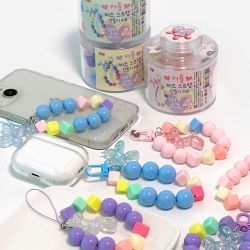 Couple Beads Strap DIY Kit, Random