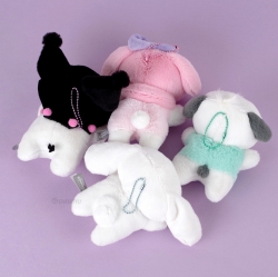 Kuromi Lying Keychain 13cm