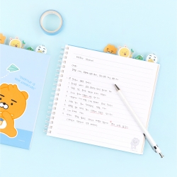 Little Kakao Friends Lovely PP Index Spring Notebook