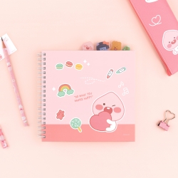 Little Kakao Friends Lovely PP Index Spring Notebook