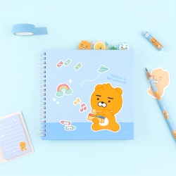 Little Kakao Friends Lovely PP Index Spring Notebook
