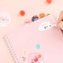Little Kakao Friends Lovely PP Index Spring Notebook