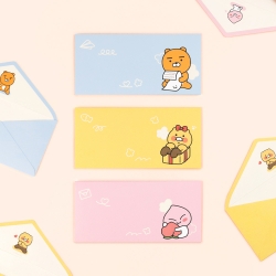 Kakao Friends Envelope, 3pcs 1Set