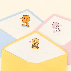 Kakao Friends Envelope, 3pcs 1Set
