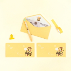 Kakao Friends Envelope, 3pcs 1Set