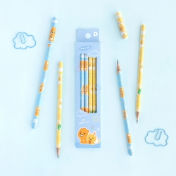 Little Kakao Friends Lovely Pencil 4P Set