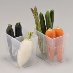 KIREI Refrigerator Storage Basket - Vege Slim